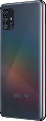 Samsung Galaxy A51 Две SIM карти (4GB/128GB) Crush Black
