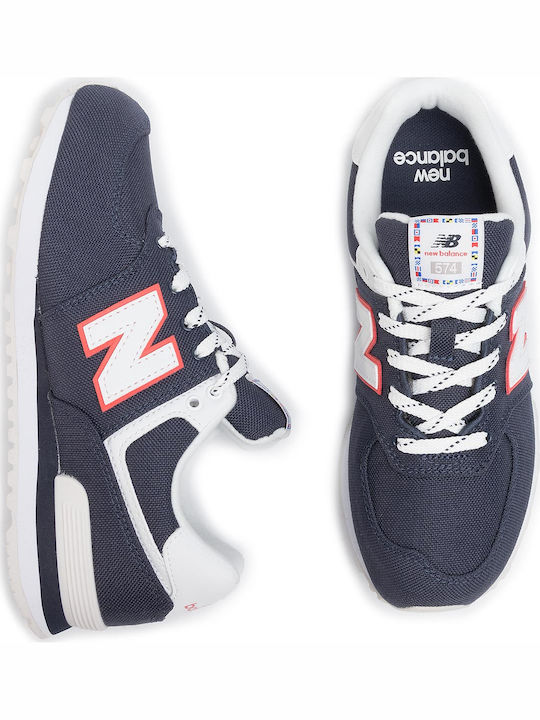 Grade Kinder Sneakers Marineblau