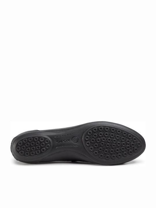Leather Ballerinas D Charlene B Black