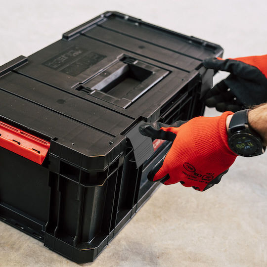 Qbrick System Two Toolbox Куфар за ръчни инструменти Пластмаса с табакиера Ш53xД31.3xВ22.3см