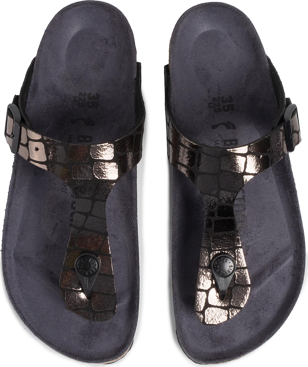Birkenstock Gizeh 1016421 Gator Gleam Black Skroutz.gr