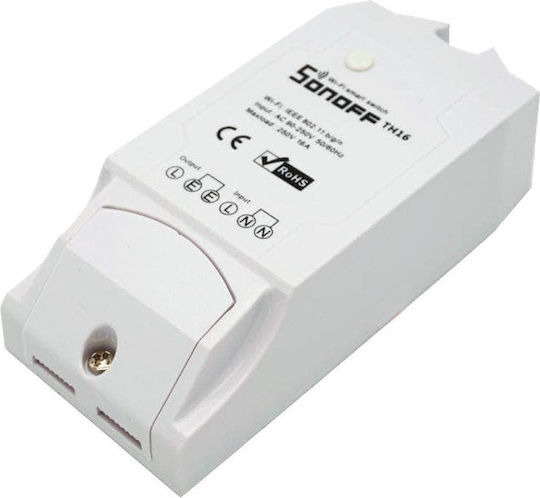 Sonoff TH16 Smart Întrerupător Intermediar Wi-Fi