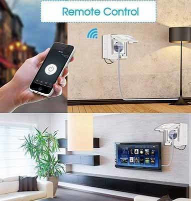 V-TAC Inteligent Un singur soclu cu 1 USB-A