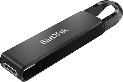 Sandisk Ultra 64GB USB 3.1 Stick with connection USB-C Black