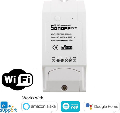 Sonoff Pow Intelligenter Schalter Wi-Fi