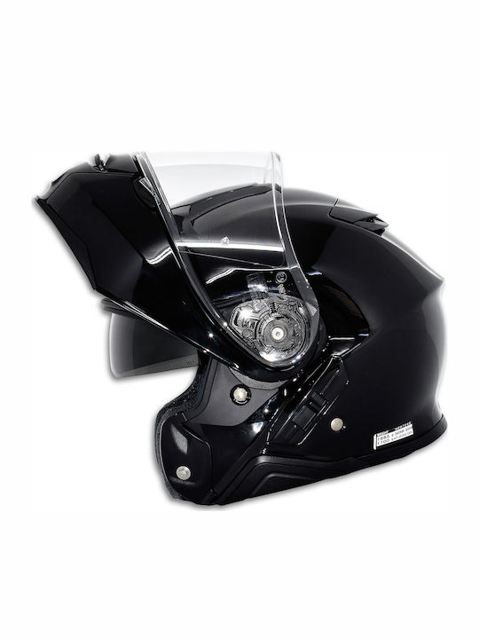 Shoei Neotec II Black Motorradhelm Aufklappbar DOT / ECE 22.05 1650gr 01NT2BLACK