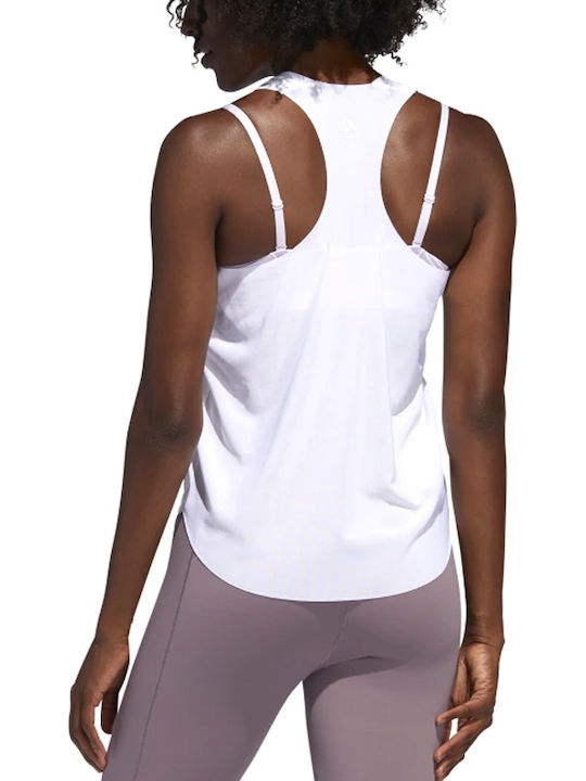 adidas Shavasana Tank T-Shirt White