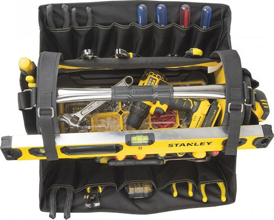 Stanley Fatmax Open Top Waterproof Black Over the Shoulder Tool Bag