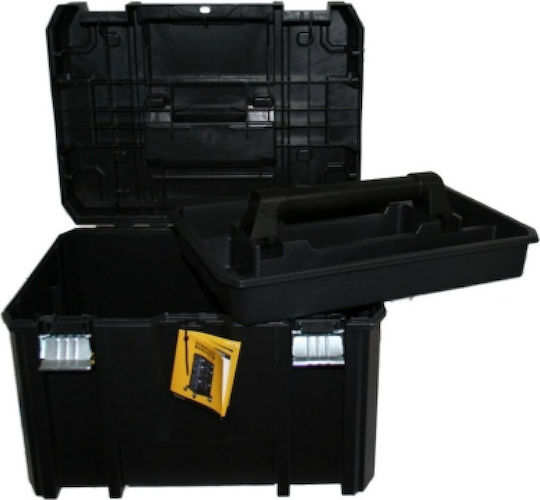 Stanley FatMax TSTAK VI Hand Tool Case Plastic with Tobacco Case Dimensions: W44xD33xH32.6cm