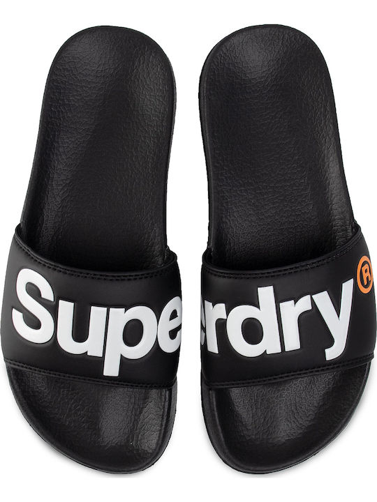 Classic Pool Men's Slides Black