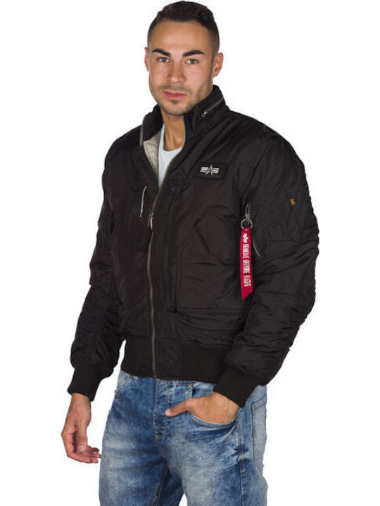 Engine Winter Jacket Bomber Black