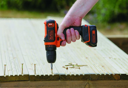 Black & Decker BDCDD12 Акумулаторен винтоверт 10.8V 1x1.5Ah
