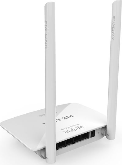 Pix-Link LV-WR07 Ασύρματο Router Wi‑Fi 4 με 4 Θύρες