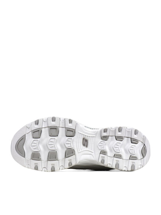 D'Lites Fresh Start Damen Anatomisch Chunky Sneakers Weiß