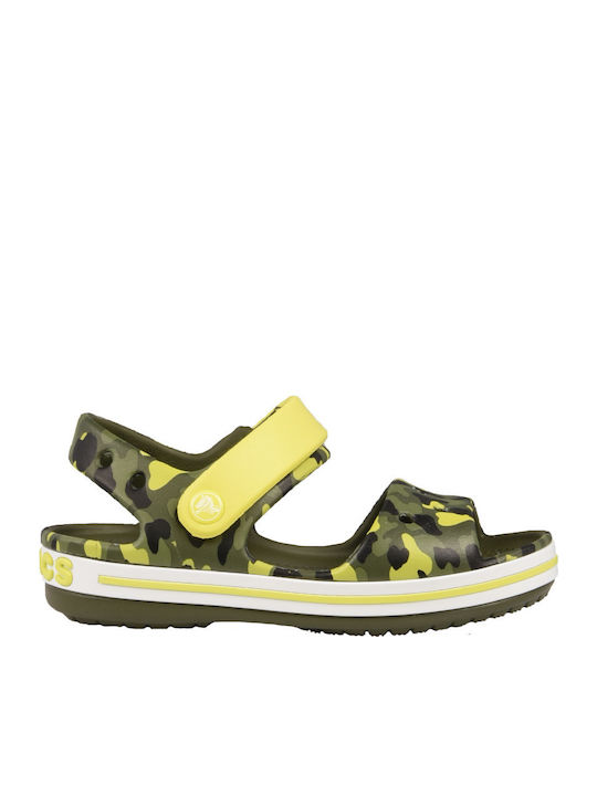 Seasonal Graphic Children's Anatomical Beach Shoes Khaki