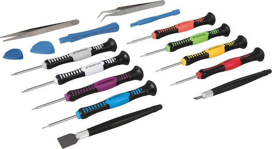 Silverline Tool Set for Phone Repair 16pcs