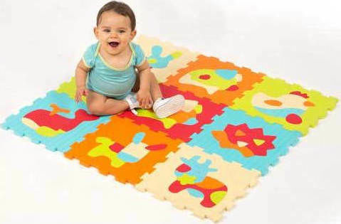 Ludi Interactive Kids Floor Puzzle with Animals 9 Pieces