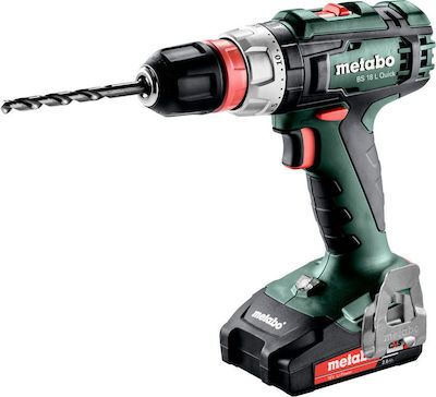 Metabo BS 18 L Quick Mașină de găurit Baterie 18V 2x2Ah 602320500