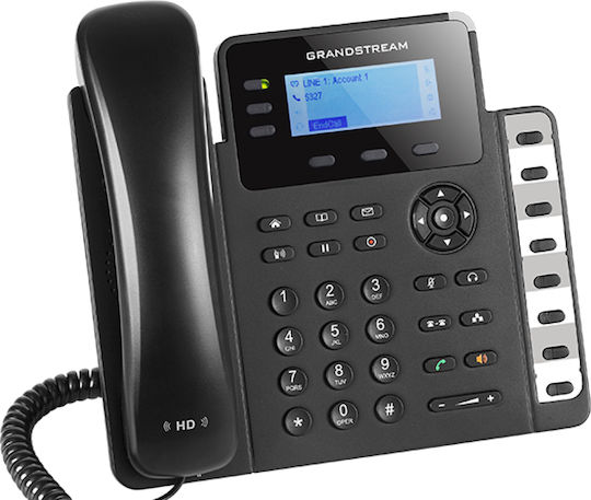 Grandstream GXP1630 Wired IP Phone with 3 Lines Black