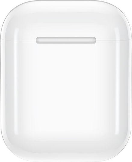 Hoco CW18 Θήκη Σιλικόνης σε Λευκό χρώμα για Apple AirPods