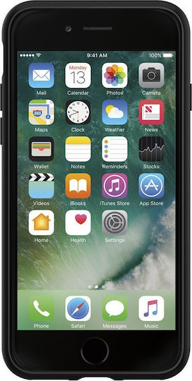 Spigen Liquid Air Armor Back Cover Silicone Black (iPhone 7 / 8 / SE 2020 / SE 2022)