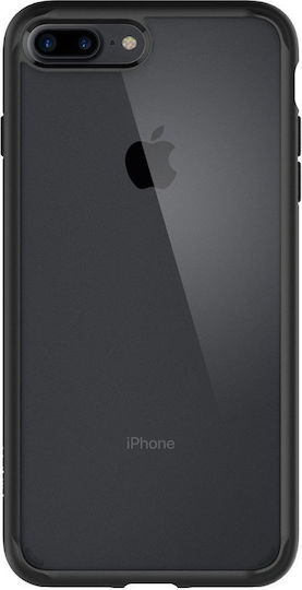 Spigen Ultra Hybrid 2 Umschlag Rückseite Kunststoff 2mm Schwarz (iPhone SE 2022/2020/8/7)
