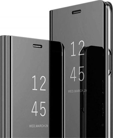 Hurtel Clear View Книга Пластмаса Черен (Galaxy A50)