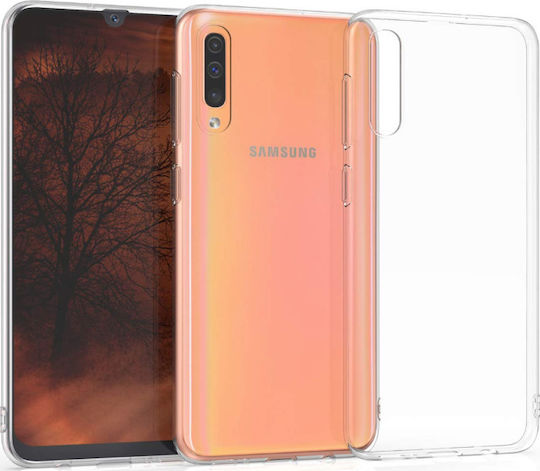 Umschlag Rückseite Silikon 2mm Transparent (Galaxy A50)
