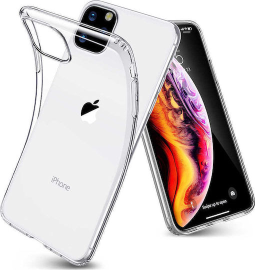Back Cover Σιλικόνης Διάφανο (iPhone 11)