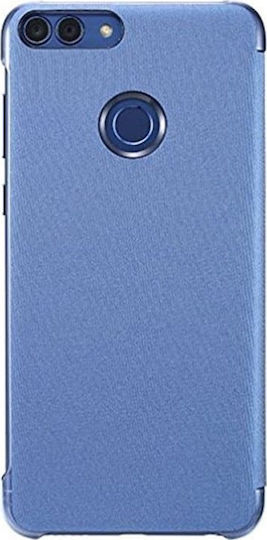 Huawei Flip Cover Book Δερματίνης Μπλε (Huawei P Smart)