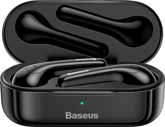 Baseus Encok W07 In-ear Bluetooth Handsfree Earphones with Charging Case Black