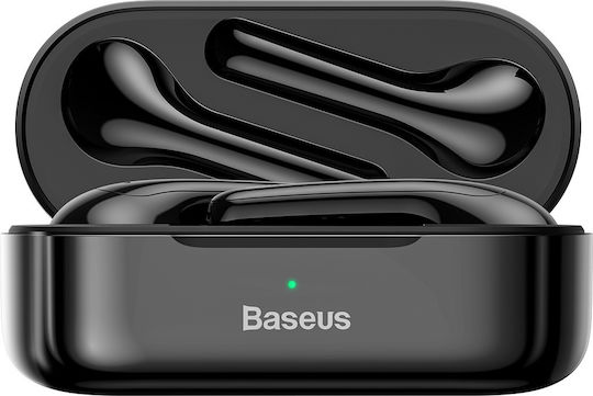 Baseus Encok W07 In-ear Bluetooth Handsfree Earphones with Charging Case Black