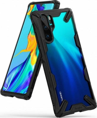 Ringke Fusion-X Coperta din spate Silicon rezistent Negru (Huawei P30 Pro) FXHW-0015-RPKG