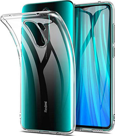 Hurtel Umschlag Rückseite Silikon 0.5mm Transparent (Redmi Note 8 Pro)