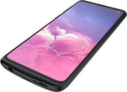 Battery Pack Umschlag Rückseite Kunststoff Schwarz (Galaxy S10+)