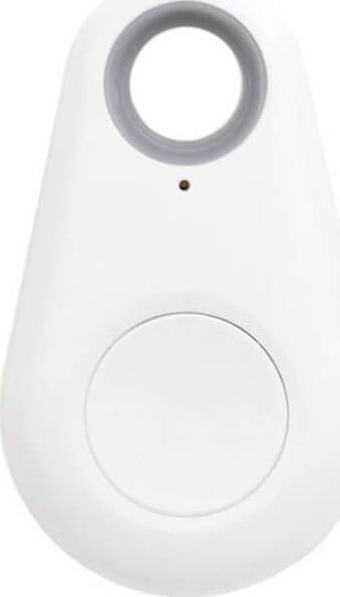 Anti-Lost/Anti-Theft Wireless Bluetooth 4.0 Device Tracker Apple Find My & Google Find Hub Λευκό