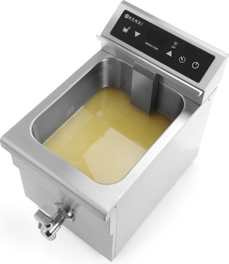 Hendi Electric Fryer 3.5kW Capacity 8lt 29x48.5x40.6cm