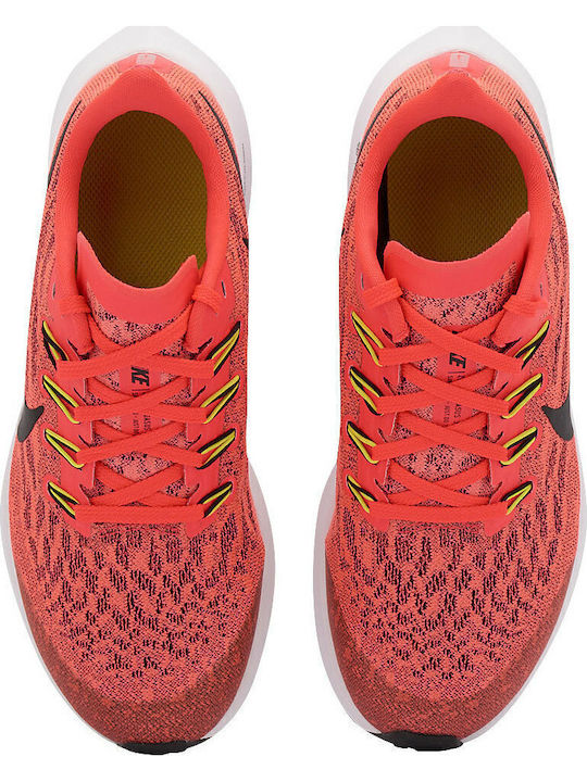 Air Zoom Pegasus 36 Αθλητικά Παιδικά Παπούτσια Running με Κορδόνια Laser Crimson / Black