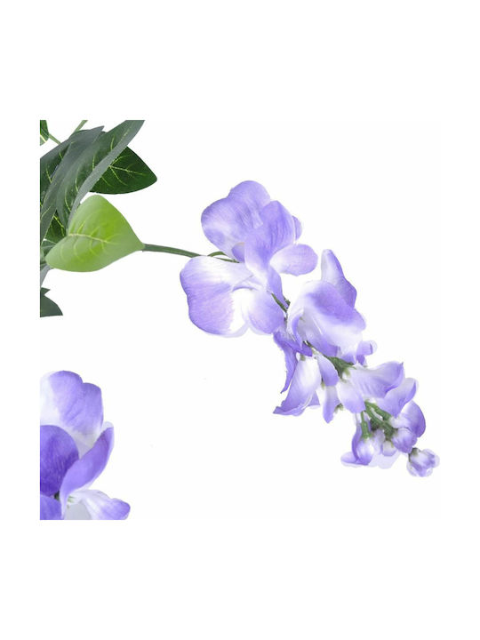 vidaXL Plantă Artificială în Ghiveci Wisteria chineză Green 120cm 1buc