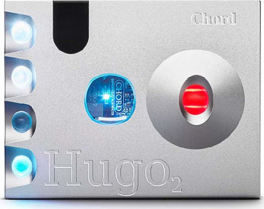Chord Electronics Hugo 2 Schreibtisch Digital Bluetooth Kopfhörerverstärker 2 Kanäle mit DAC, USB und Jack 3.5mm/6.3mm