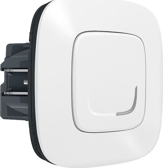 Legrand Valena Allure Netatmo Încastrat Comutator Cu Variator Dimmer Cu Cadru LED Buton 300W Alb