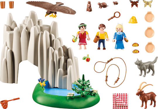 Playmobil Heidi Heidi, Peter & Clara At Crystal Lake for 4+ years old years old