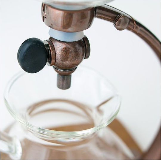 Yama Glass cd-8 Pour Over Set Γυάλινο Διάφανο 170x210x300mm