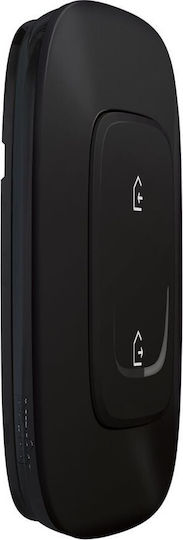 Legrand Valena Allure 86 Επιτοίχιος Διακόπτης Τοίχου Μονός με Πλαίσιο Μαύρος