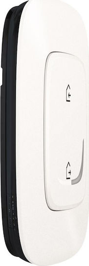 Legrand Valena Allure 86 Wall-mounted Electrical Wall Switch One-Way with Pearl Frame