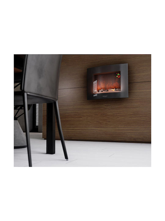 Cecotec Ready Warm 2600 Wandmontiertes Elektrisches Kamin 2000W 66x56cm