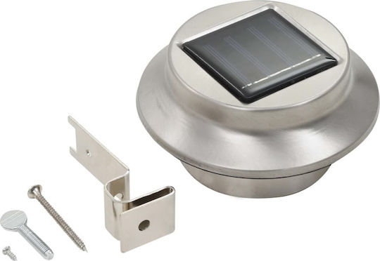 vidaXL Set of 6 Wall Solar Lights Cold White with Photocell
