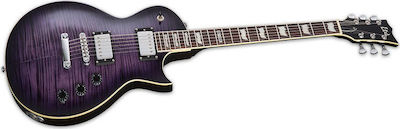 ESP Ηλεκτρική Κιθάρα LTD EC-256FM με HH Διάταξη Μαγνητών Ταστιέρα Hardwood σε Χρώμα See Thru Purple Sunburst