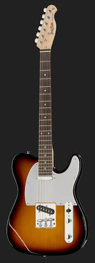Harley Benton TE-20 Комплект Електрическа Китара Единичен разрез с SS Конфигурация на Пикапите Sunburst с Калъф