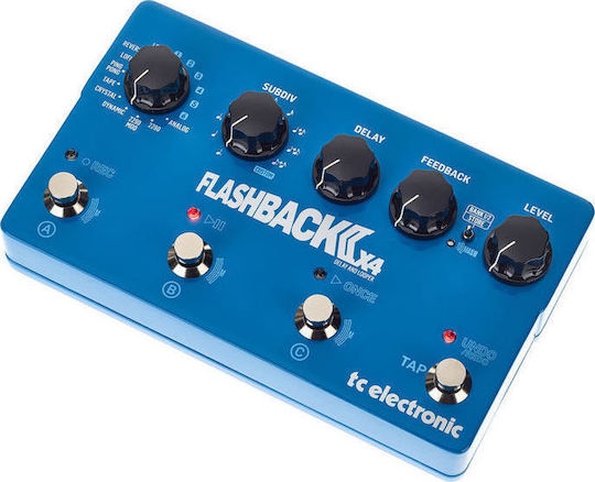 TC Electronic Flashback x4 Педал Ефект Забавяне / Looper Електрическа китара, Електрически бас и Електроакустични инструменти